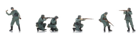 Artitec 7720006 - 1:72 - Infanterie unter Beschuss Wehrmacht